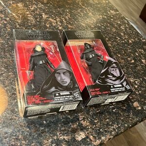 2 Kylo Ren black series action figures